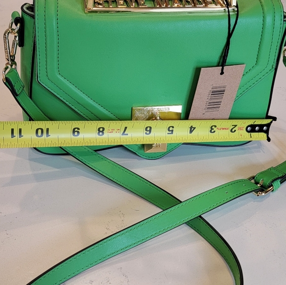 *NEW* Steve Madden Green Flare BGINERVA Crossbody Handbag - Picture 3 of 16